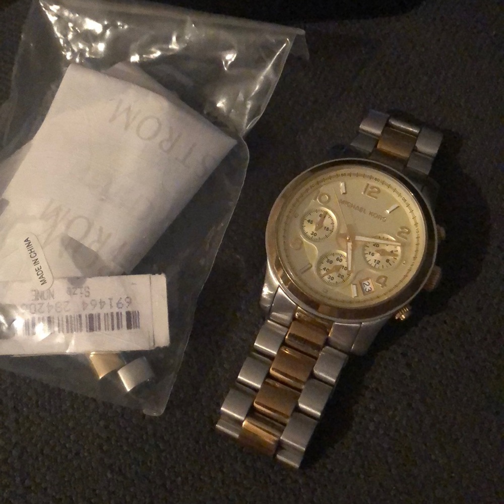 Michael Kors Watch - Two Tone Runway
